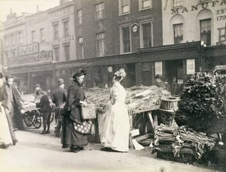 Marchands ambulants à Londres, The New Cut, 1893
